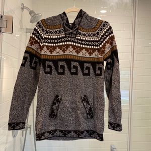 COPY - Gorgeous Handmade in Ecuador Alpaca Hoodie.